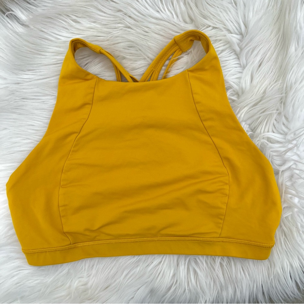 Lululemon high neck halter sports bra